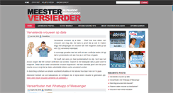 Desktop Screenshot of meesterversierder.nl